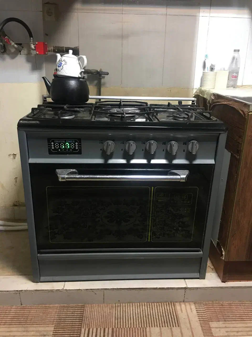 گاز 5 شعله در حد نو بدون فر|اجاق گاز و لوازم برقی پخت‌وپز|گلبهار, شهر جدید گلبهار|دیوار