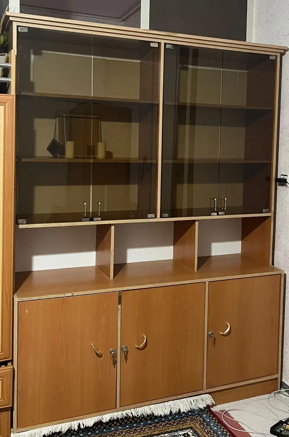 فروش کتابخانه ودکوری ام دی اف|کتابخانه، شلف، قفسه‌های دیواری|کرمان, |دیوار