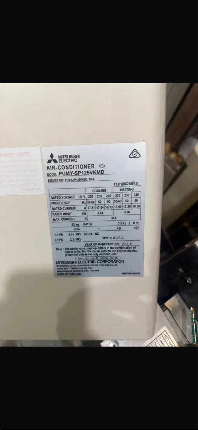 دستگاه  vrf  میتسوبیشی  دو پنل اکبند 48 هزار|مصالح و تجهیزات ساختمان|تهران, امام خمینی|دیوار