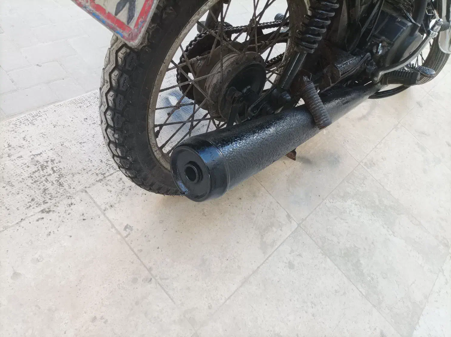 موتور مدل 92|موتورسیکلت|کنارک, |دیوار