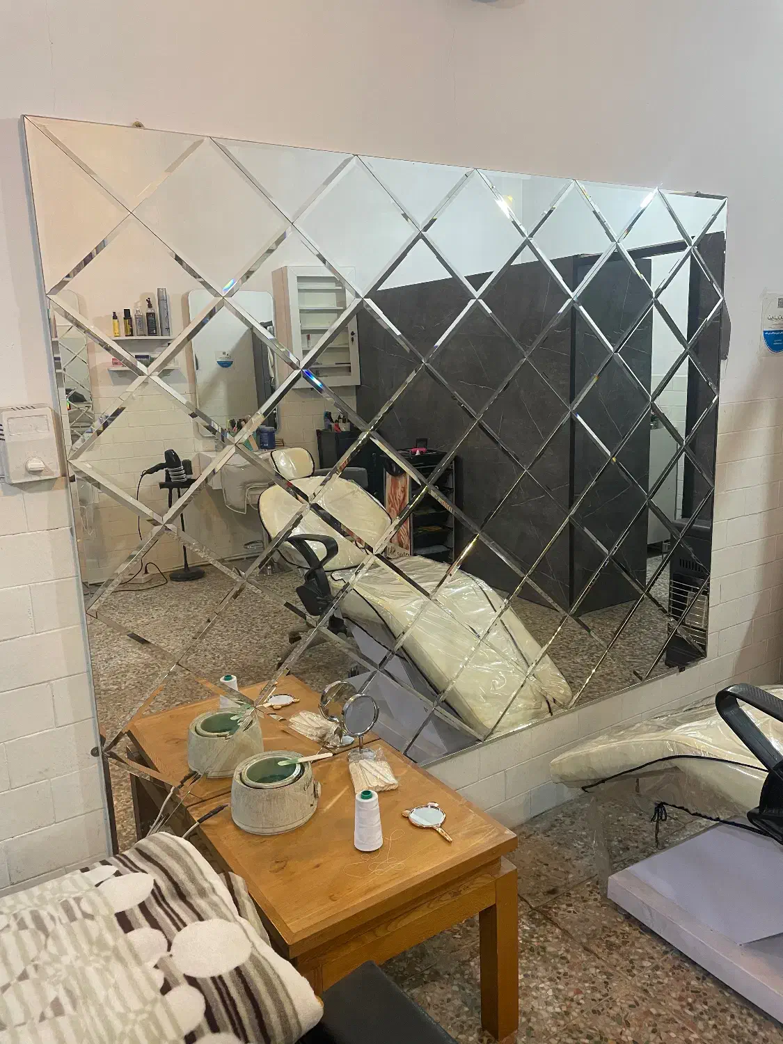 اینه تزینی اینه دکور طرح دار|صنایع دستی و سایر لوازم تزئینی|گنبد کاووس, |دیوار