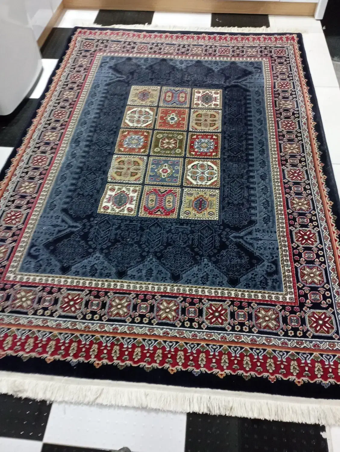 قالی فرش|فرش|شوشتر, |دیوار