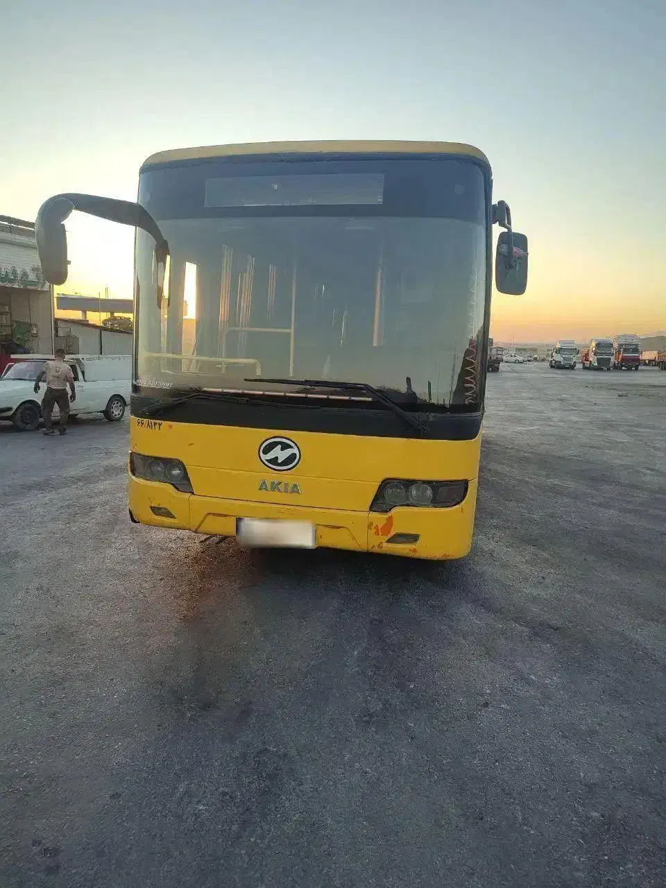 اتوبوس شهری آکیا یورو 3 سیستم هایگر 1390|خودرو سنگین|مشهد, شهرک مهر آباد|دیوار