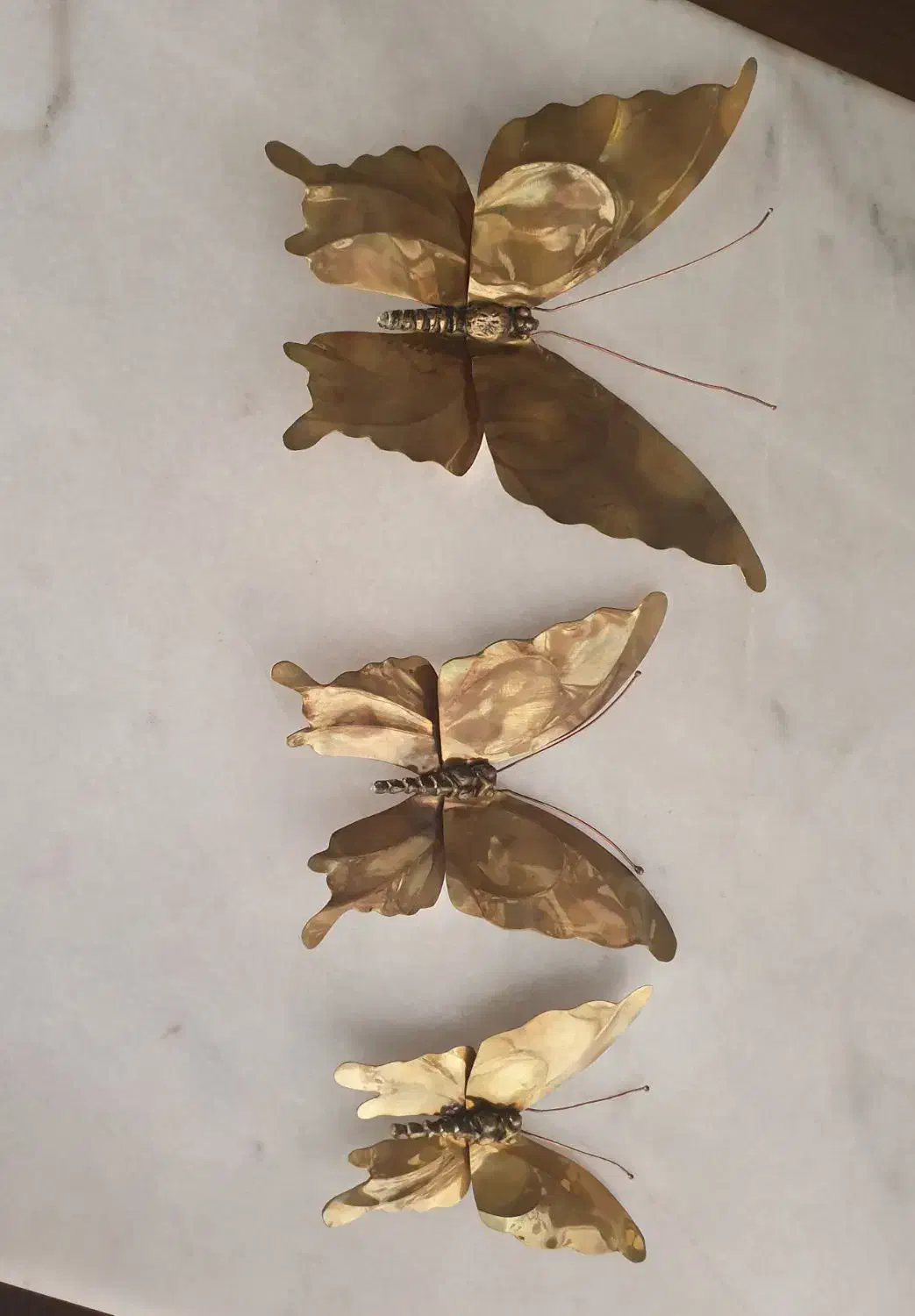 تعدادی وسایل برنزی|مجسمه، تندیس، ماکت|کرمانشاه, |دیوار