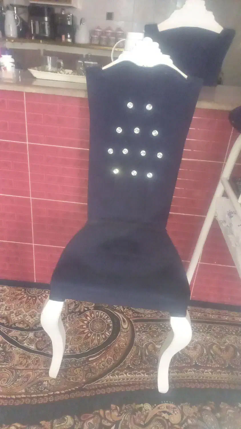 میز ناهار خوری چهارنفره|میز و صندلی غذاخوری|شیراز, قلعه نو|دیوار