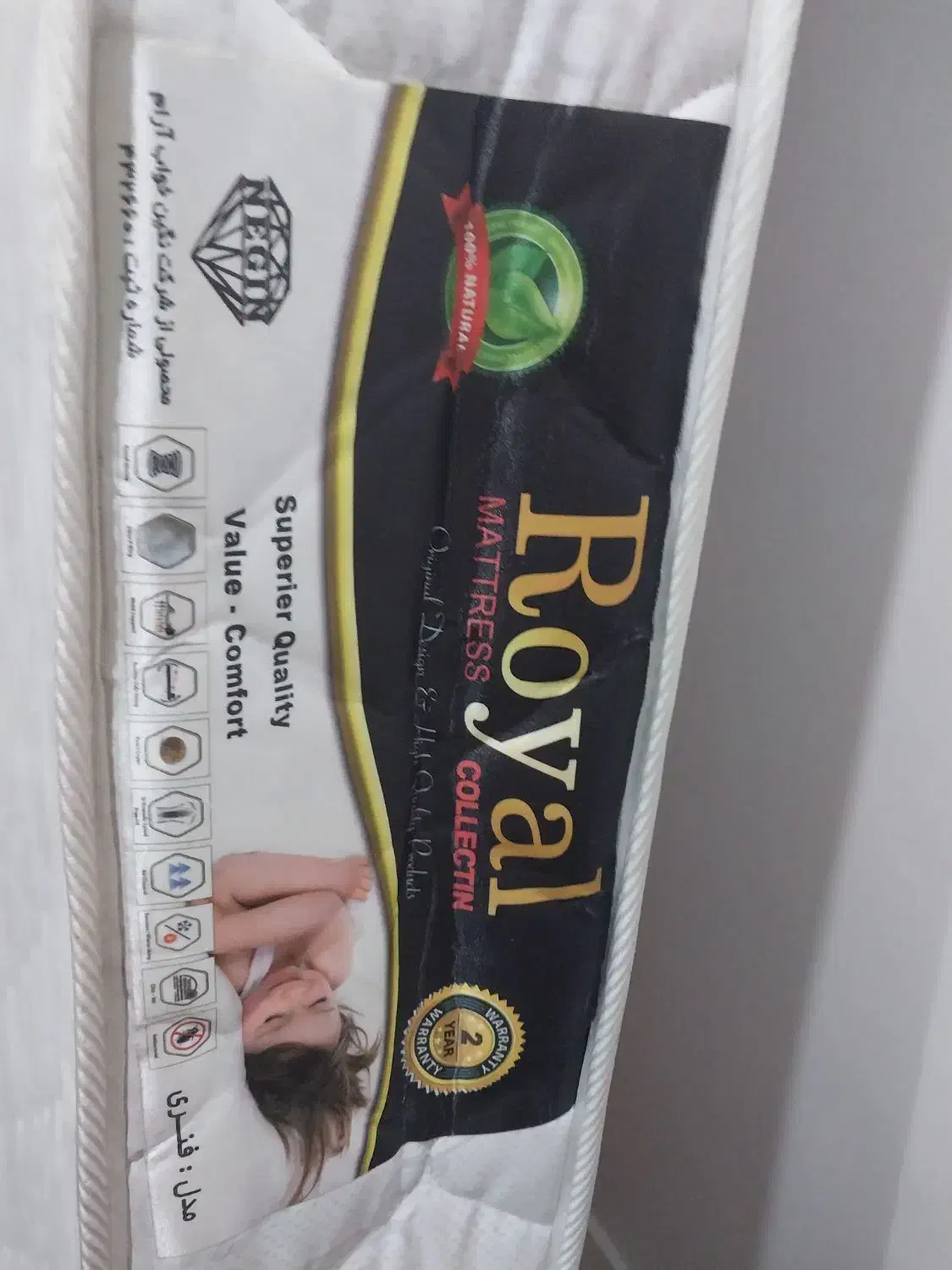 خوشخواب فنری طبی تکنفره|تشک تختخواب|آبادان, |دیوار