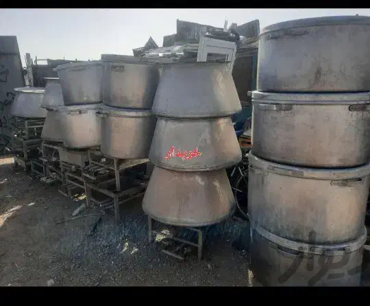 ظروف دیگ مسی چکشی المنیوم روحی مس سیم برق|ظروف پخت‌وپز|شیراز, اصلاح‌نژاد|دیوار