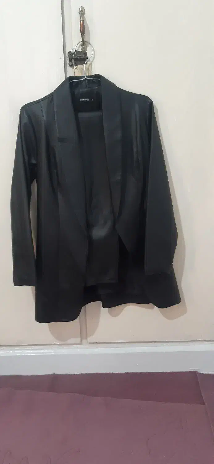 کت وشلوار چرم دخترانه.سایز۳۸ ۴۰|لباس|محمدشهر, محمدشهر|دیوار