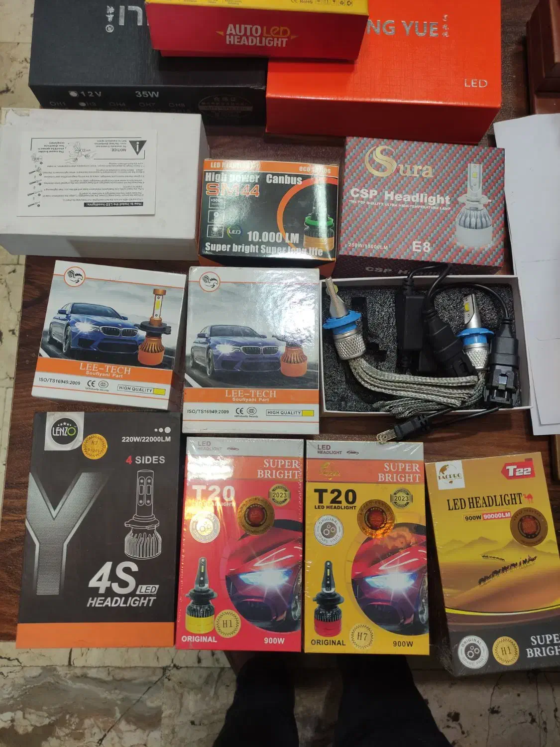 انواع هدلایت قوی وضدآب برای انواع خودروها|قطعات یدکی و لوازم جانبی|قرچک, میرزائی شمالی|دیوار