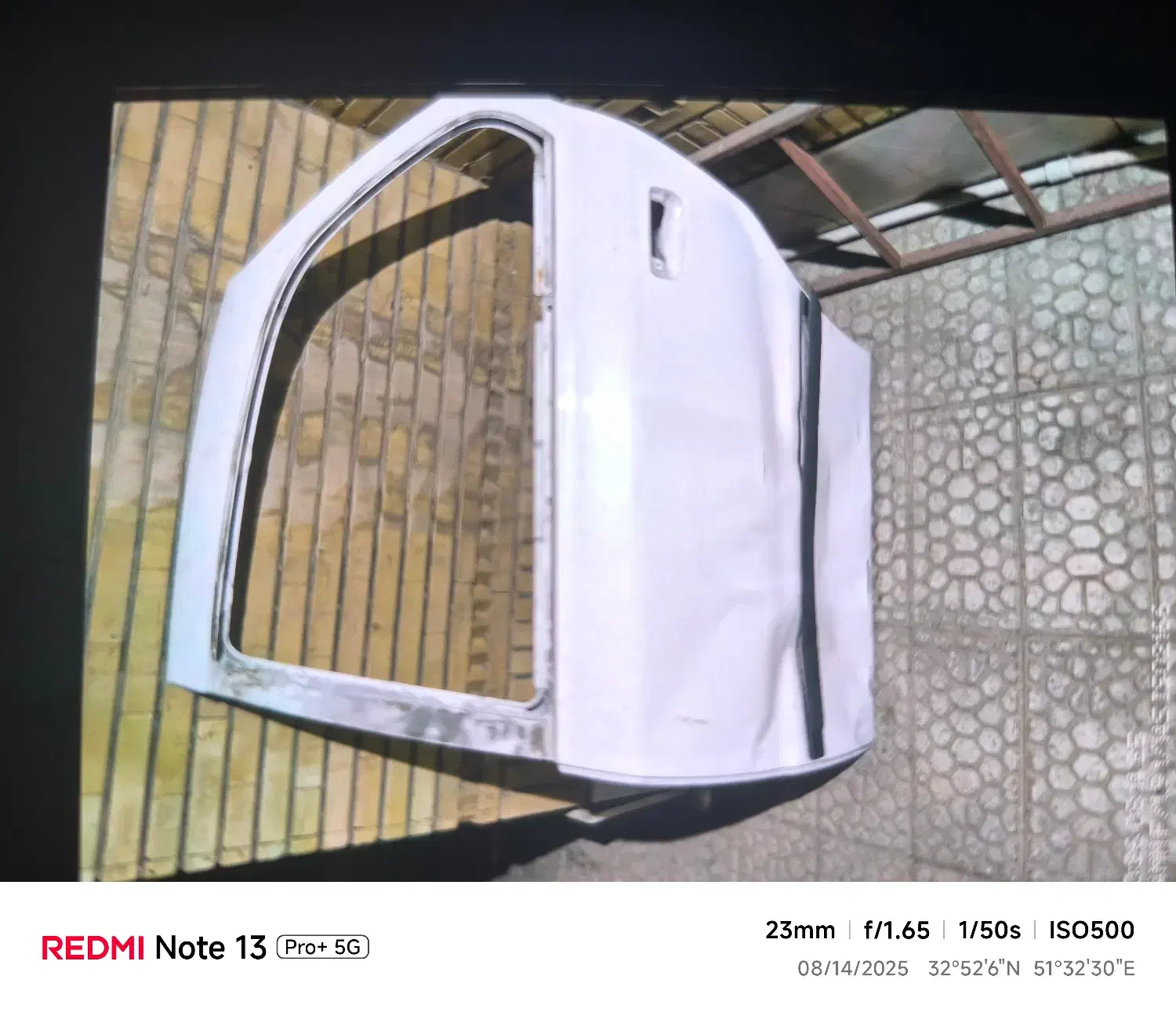 در اصلی سمند رنگ سفید|قطعات یدکی و لوازم جانبی|شاهینشهر, حافظ شمالی|دیوار