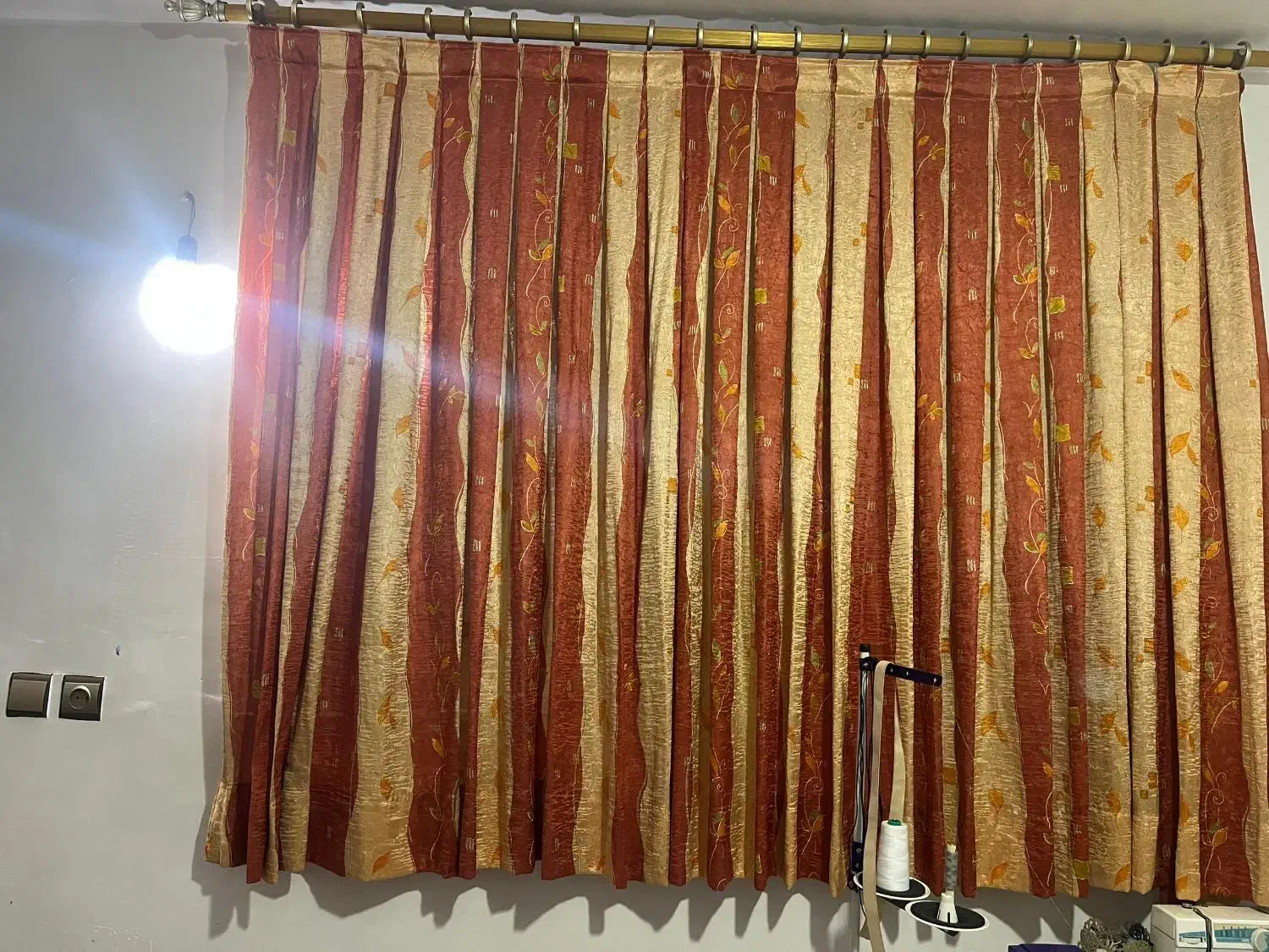 اتاق خواب|پرده، رانر، رومیزی|ساری, |دیوار