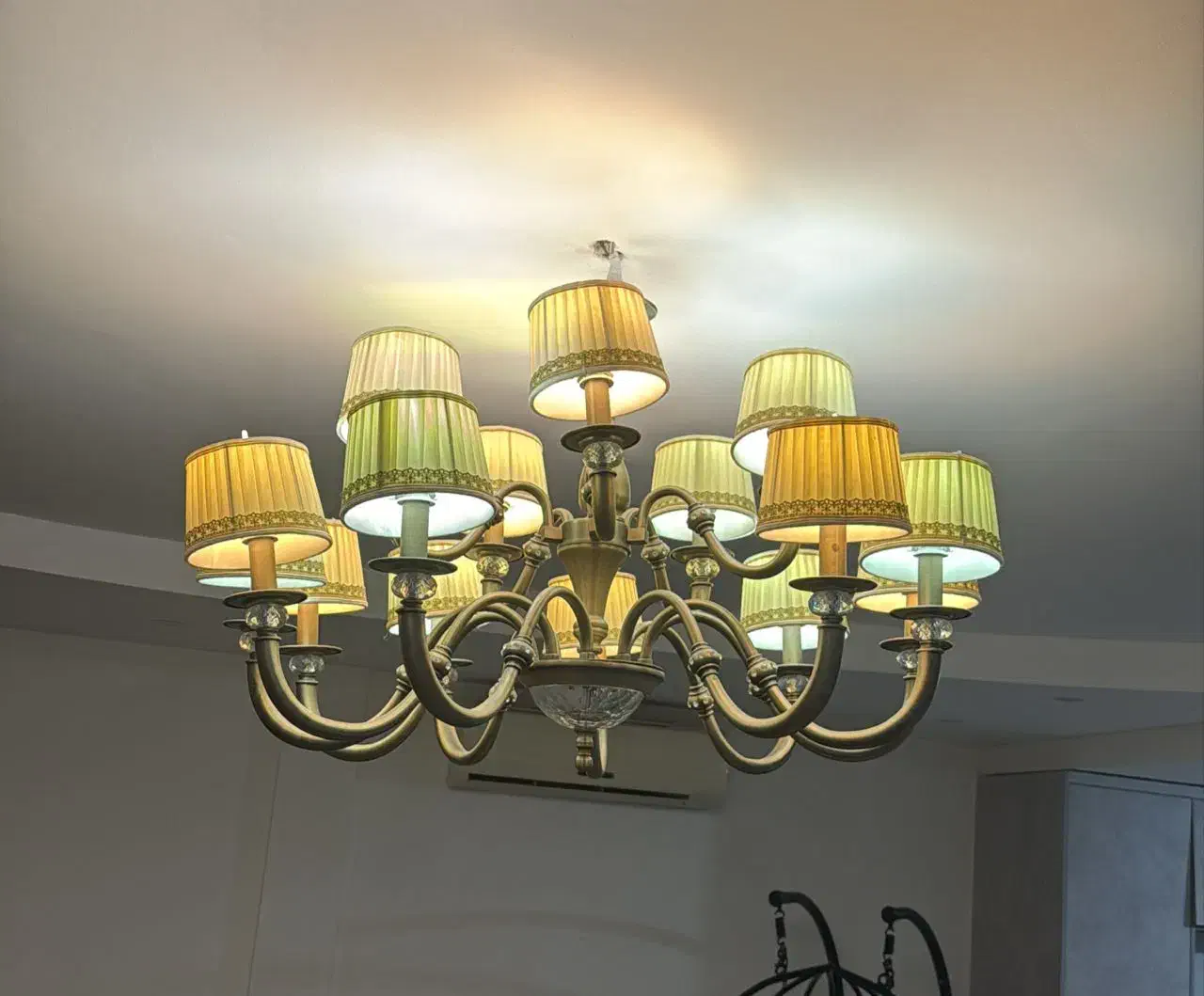 لوستر،دیوار کوب،گلدان تمام برنج اصفهان|لوستر و چراغ آویز|مشهد, هنرستان|دیوار