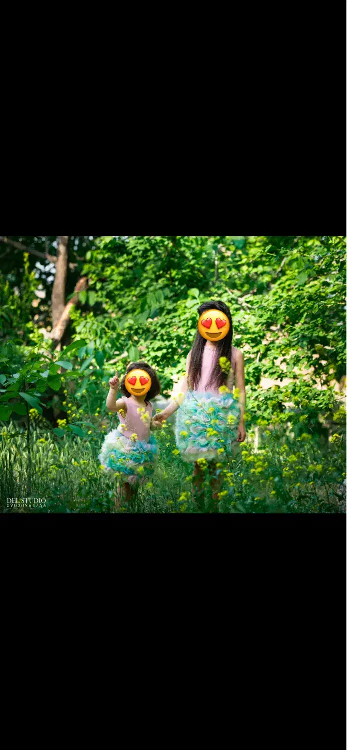 لباس ست مادر و کودک رنگی|لباس|آباده, |دیوار