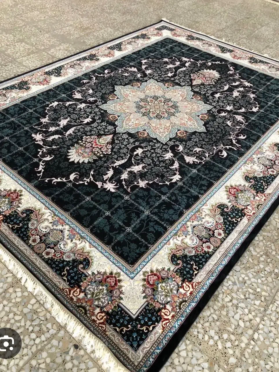 قالی کاشان|فرش|مسجد سلیمان, |دیوار