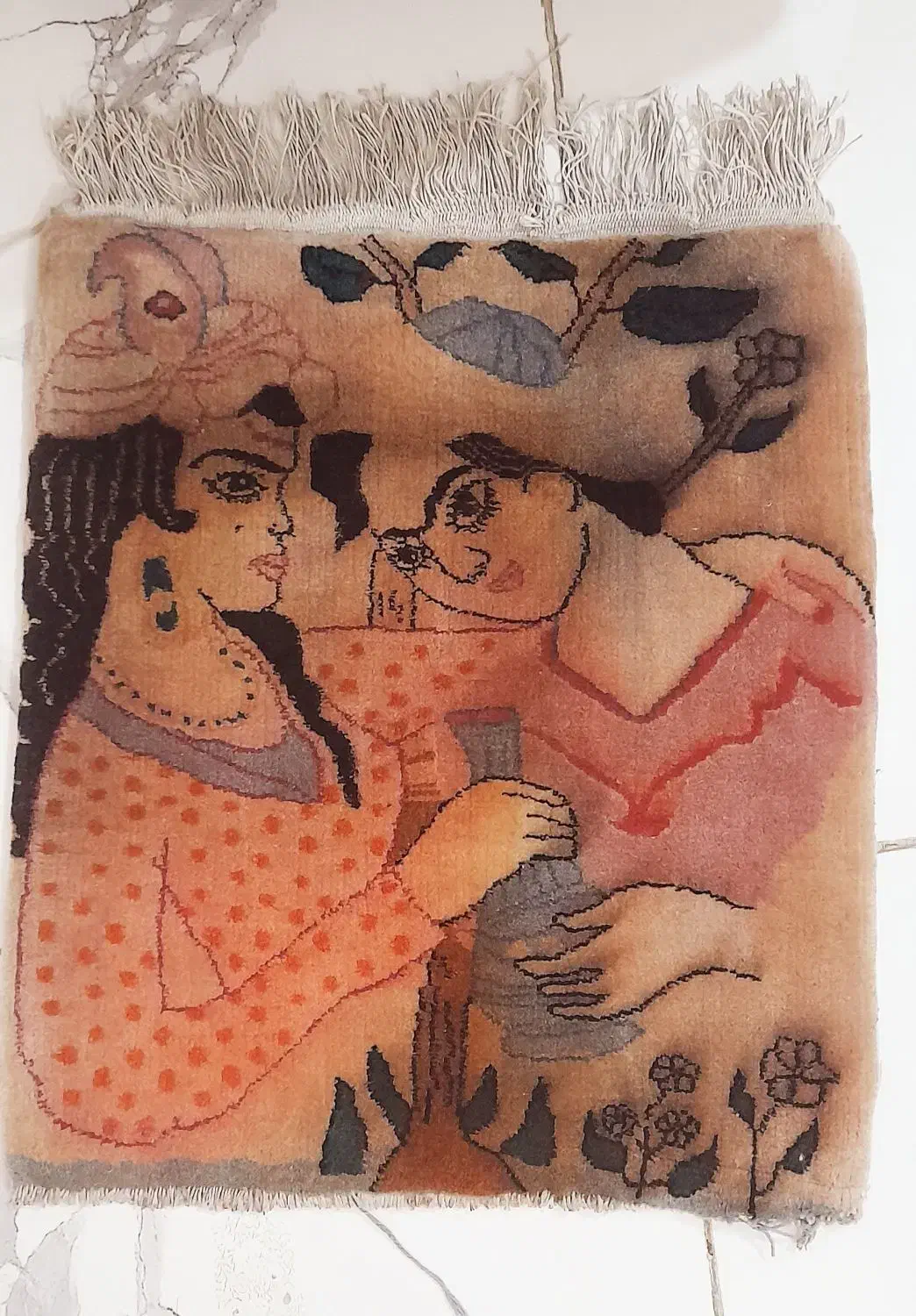 فرش دستبافت|تابلو فرش|رباطکریم, کیکاور|دیوار