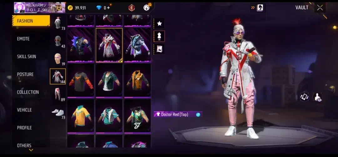 اکانت فری فایر طاق با کالاف|کنسول، بازی ویدئویی و آنلاین|سنندج, |دیوار