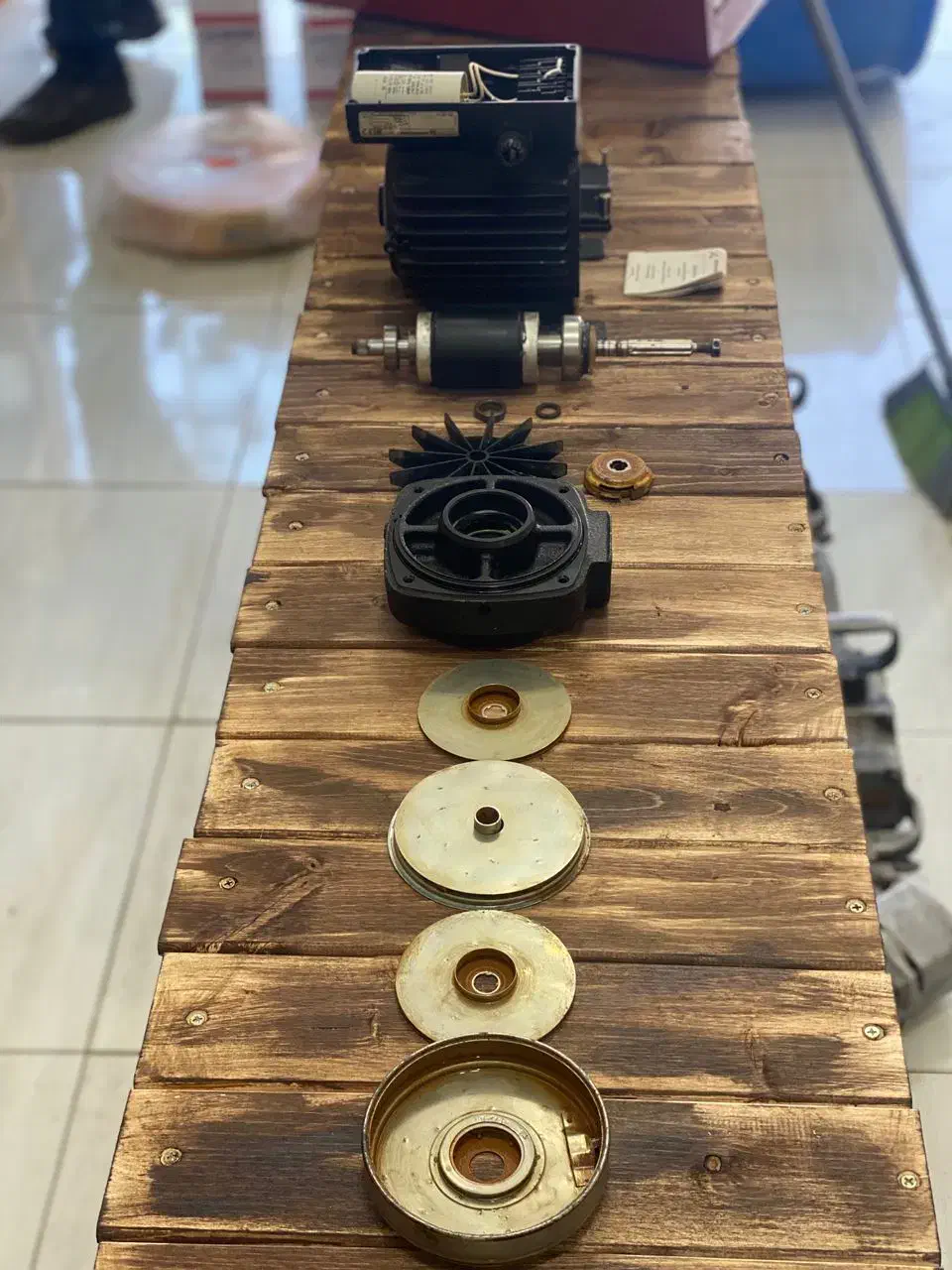 پمپ آب یک اسب ایتالیایی|مصالح و تجهیزات ساختمان|تهران, باغ فردوس|دیوار