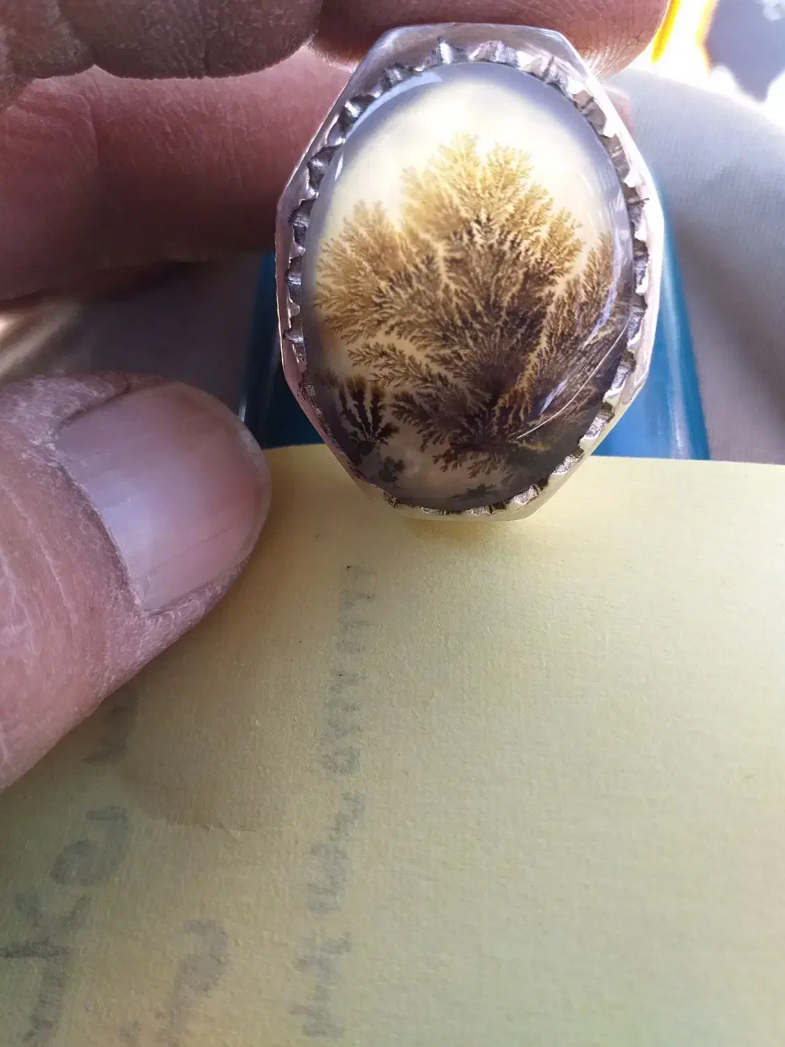 انگشتر شجر سوزنی|جواهرات|دورود, |دیوار