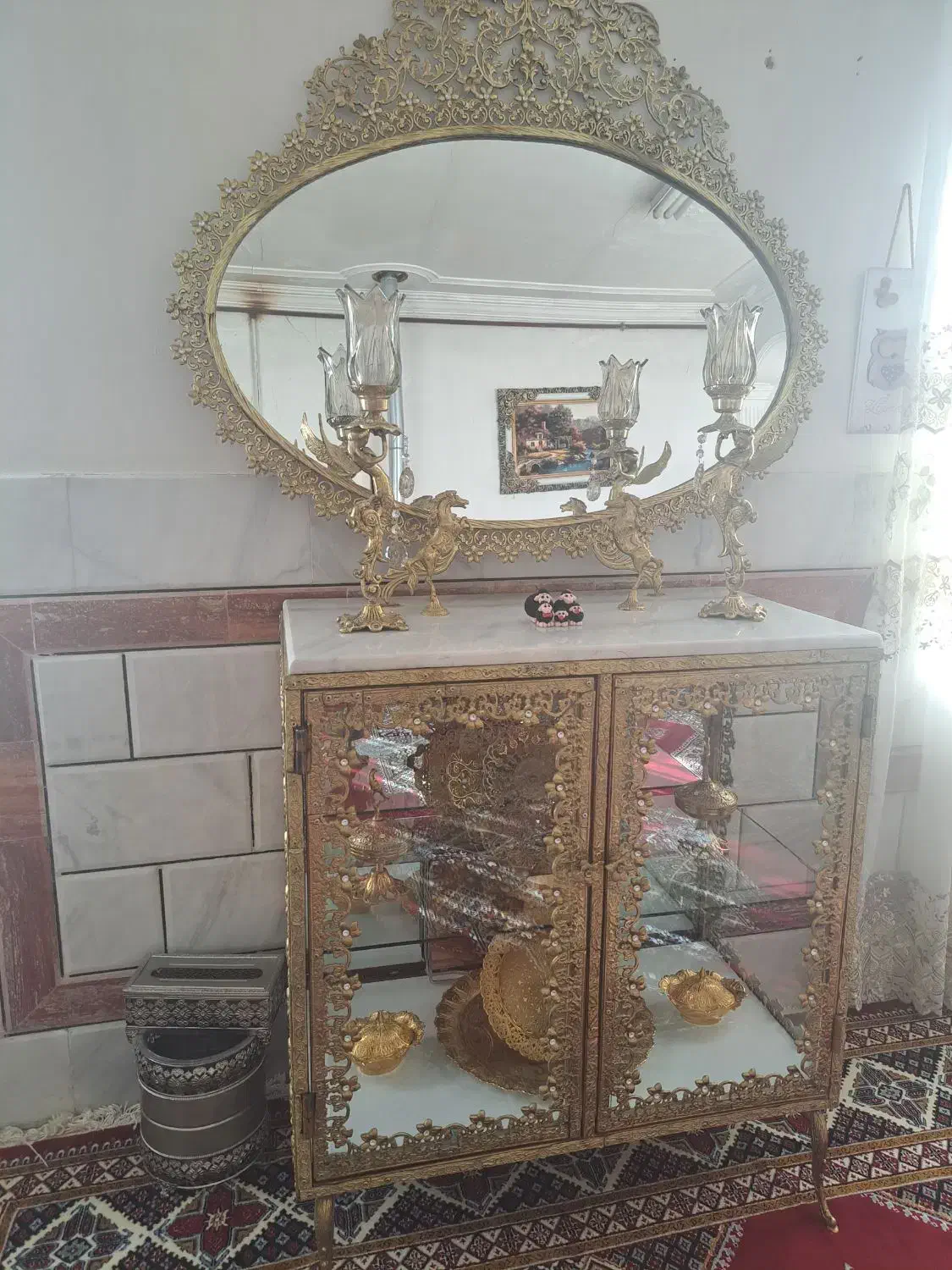اینه و کنسول|بوفه، ویترین، کنسول|الیگودرز, |دیوار