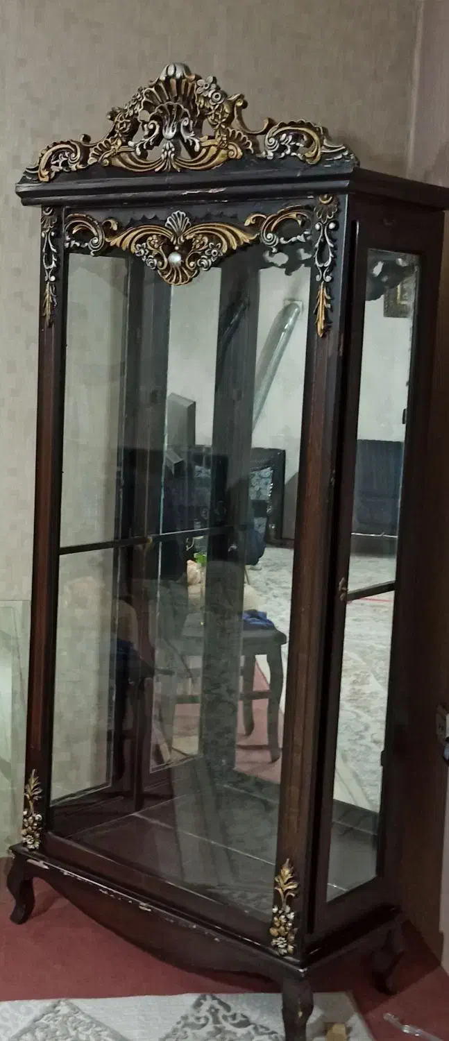 بوفه چوبی|بوفه، ویترین، کنسول|کهریزک, |دیوار