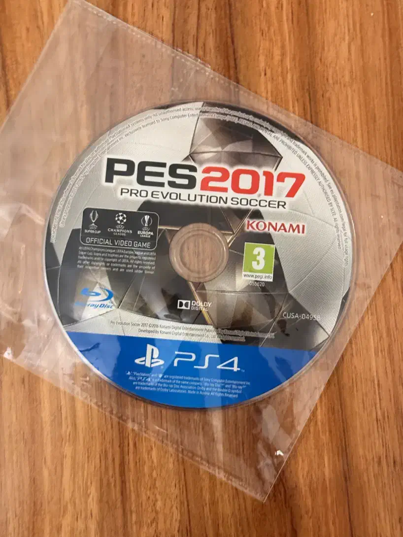 دیسک بازی Pes 2017|کنسول، بازی ویدئویی و آنلاین|تهران, تهرانسر مرکزی|دیوار