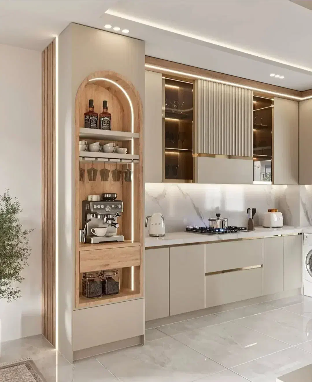 کابینت نئوکلاسیک ۲۰۲۶و هایگلاس|مصالح و تجهیزات ساختمان|ورامین, شهرک فجر|دیوار