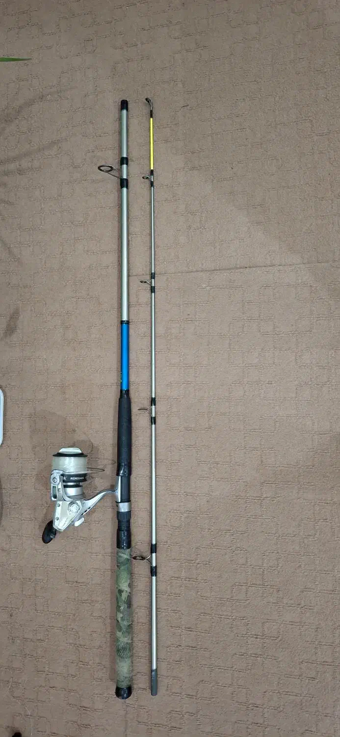 چوب و چرخ ماهیگیری|ماهیگیری|بهبهان, |دیوار