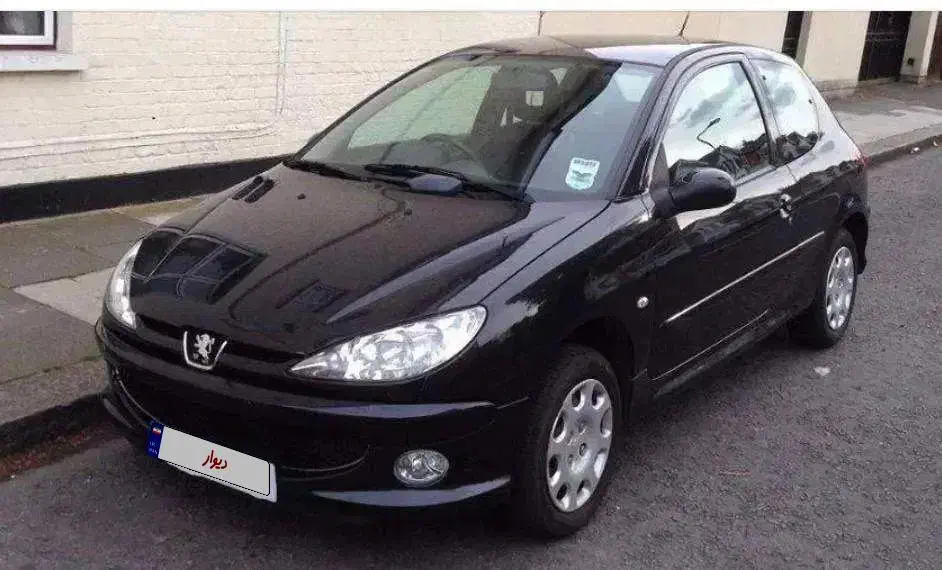 ۲۰۶ تیپ دو مشکی ۱۴۰۱|خودرو سواری و وانت|قائن, |دیوار