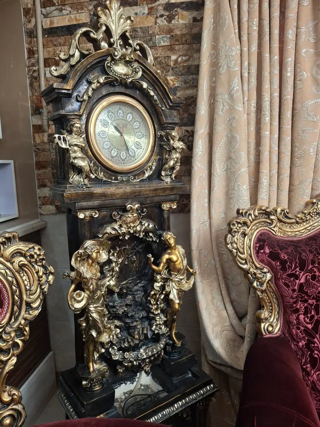 ساعت ایستاده|ساعت دیواری و تزئینی|چهارباغ, |دیوار