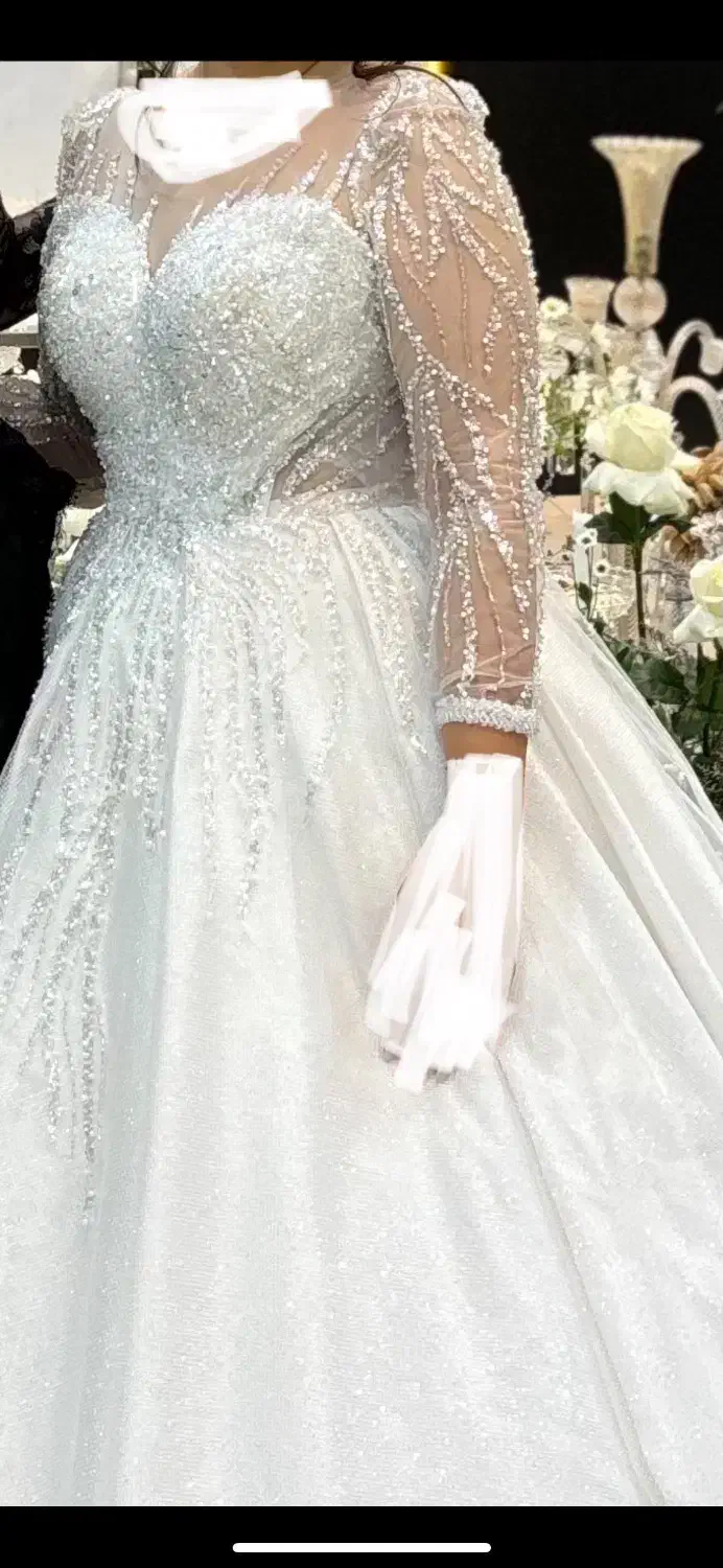 لباس عروس/تور/روبدوشامبر/تاج/شنل|لباس|سمنان, |دیوار