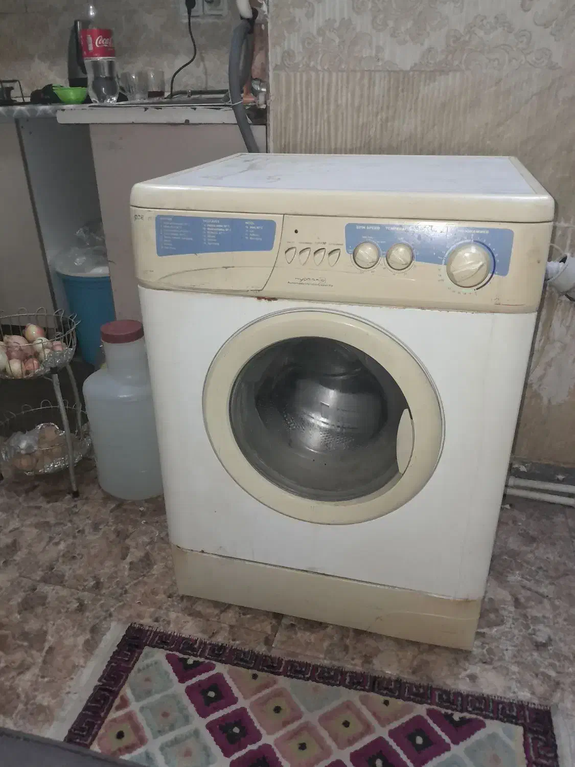 لباسشویی ۷ کیلویی اتوماتیک مدل هیوندای|ماشین لباسشویی و خشک‌کن لباس|اندیشه, اندیشه فاز ۱|دیوار