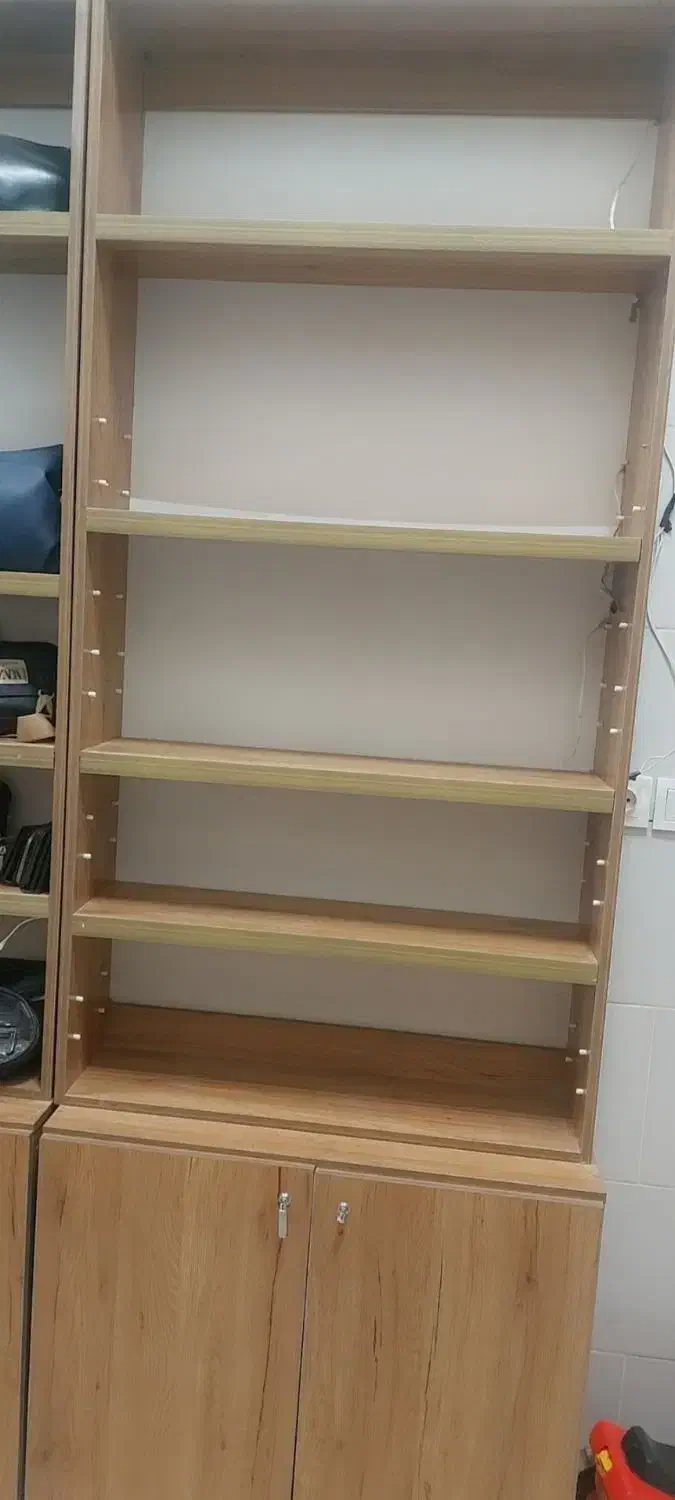 قفسه و میز|کتابخانه، شلف، قفسه‌های دیواری|گنبد کاووس, |دیوار