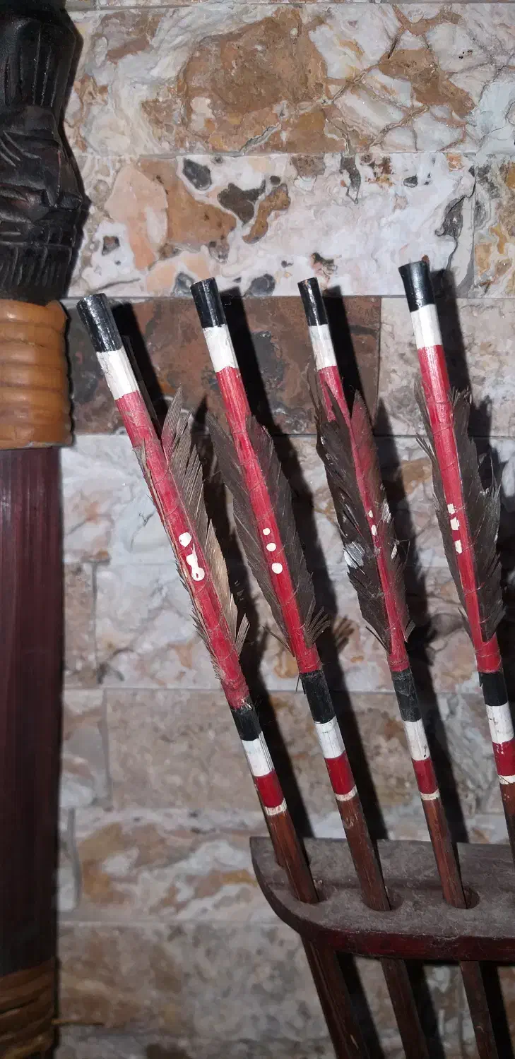 تیر و کمان طرح سرخ پوستی|مجسمه، تندیس، ماکت|آمل, |دیوار