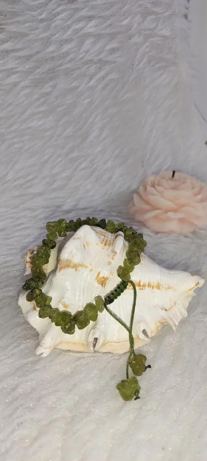 هدیه روز مادر دستبند سنگ قیمتی زبرجد|جواهرات|ساری, |دیوار