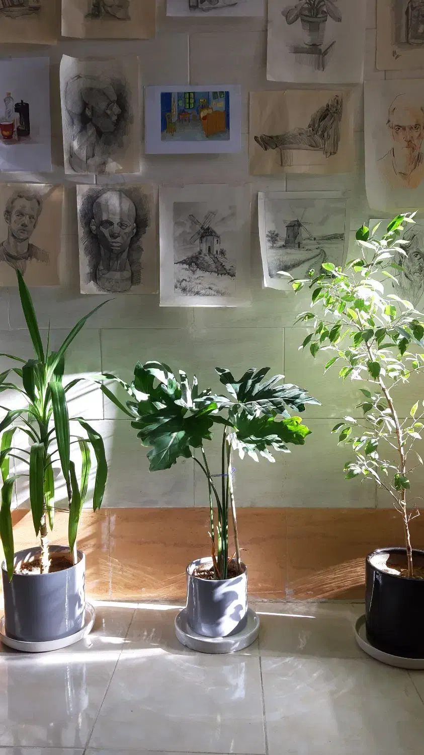 آموزشگاه نقاشی سَرو|خدمات آموزشی|ایذه, |دیوار