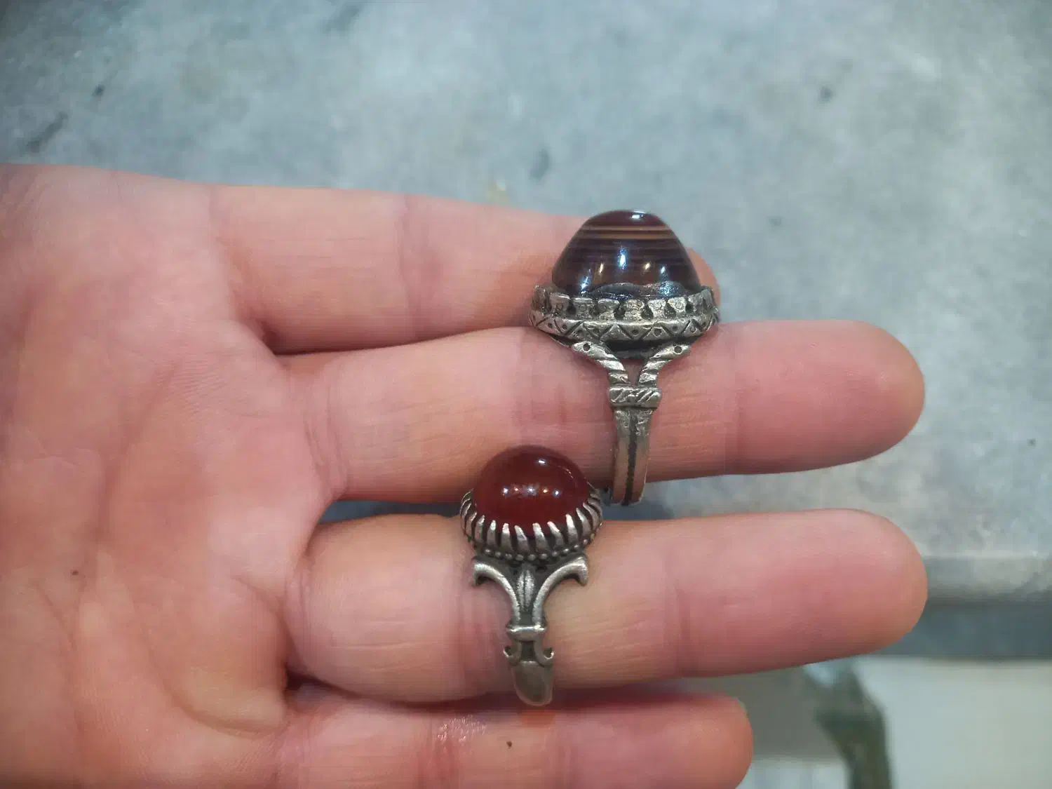 انگشتر یمنی اصل|کلکسیون اشیاء عتیقه|گرگان, |دیوار