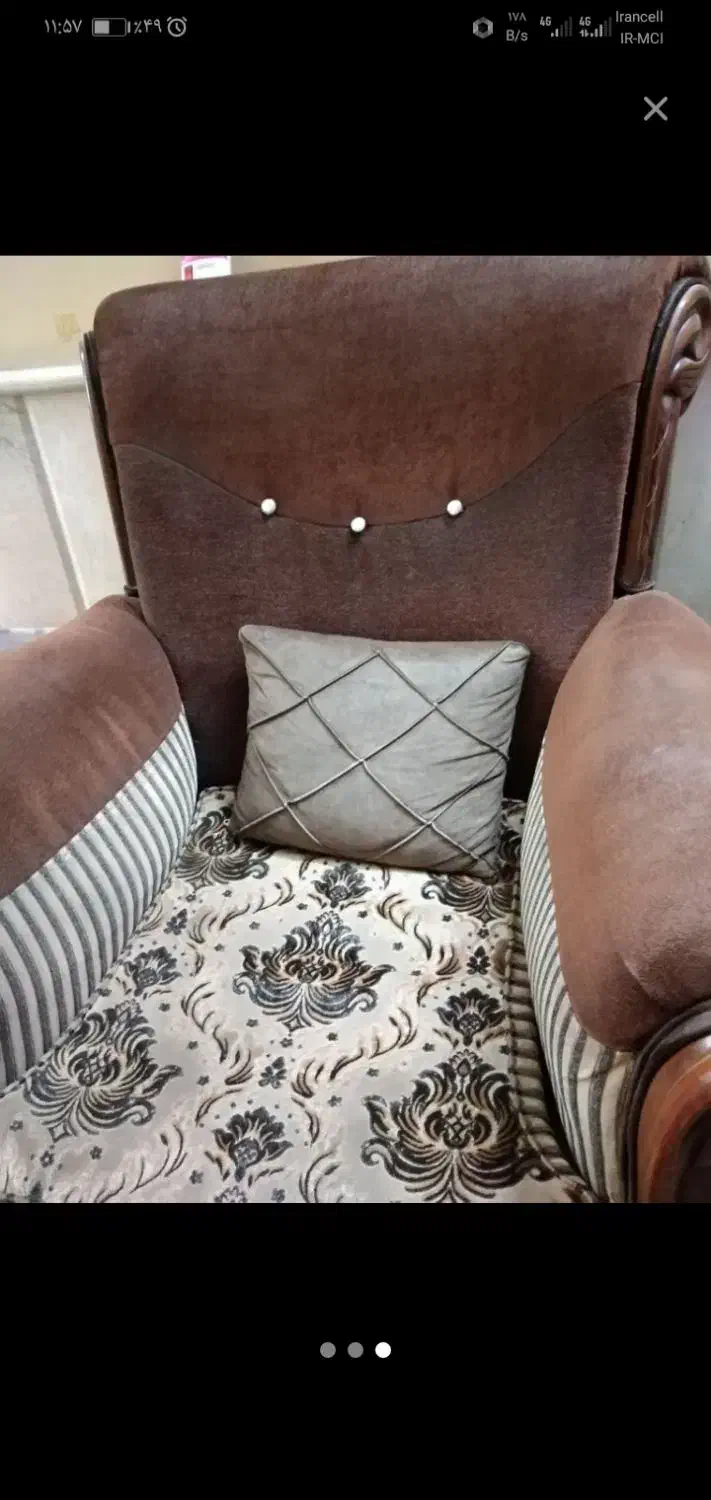 مبل8نفره بامیز، کمدلباس، میز نهارخوری 4نفره|مبلمان خانگی و میز عسلی|نیشابور, هفده شهریور|دیوار