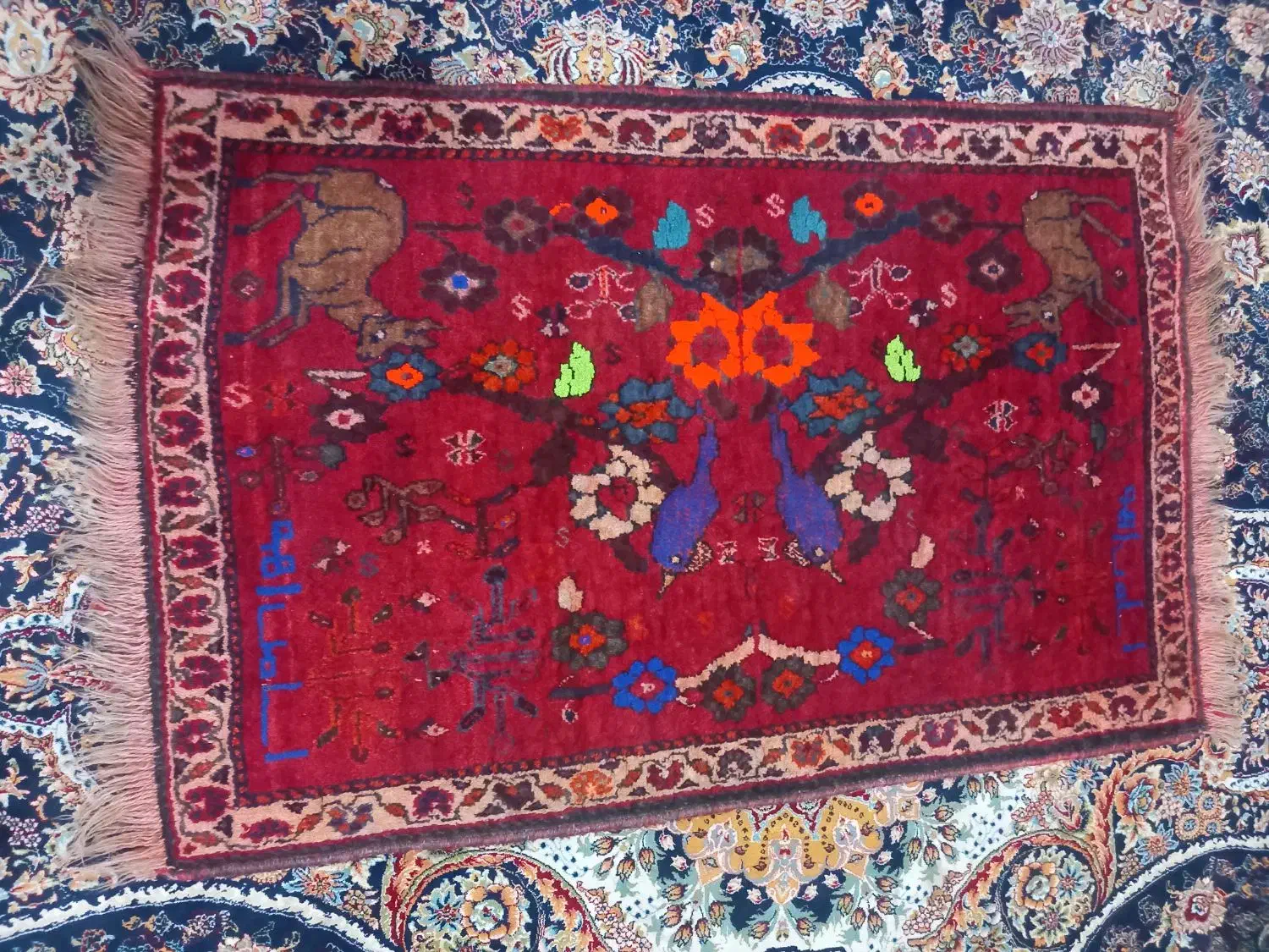 قالیچه دست  بافت|فرش|محمدشهر, محمدشهر|دیوار