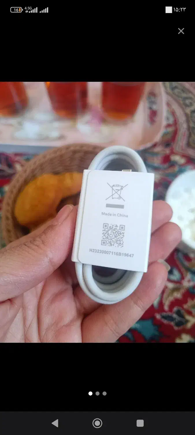 شارژر شیائومی نوت ۱۰ پرو اصلی|لوازم جانبی موبایل و تبلت|قم, انسجام|دیوار