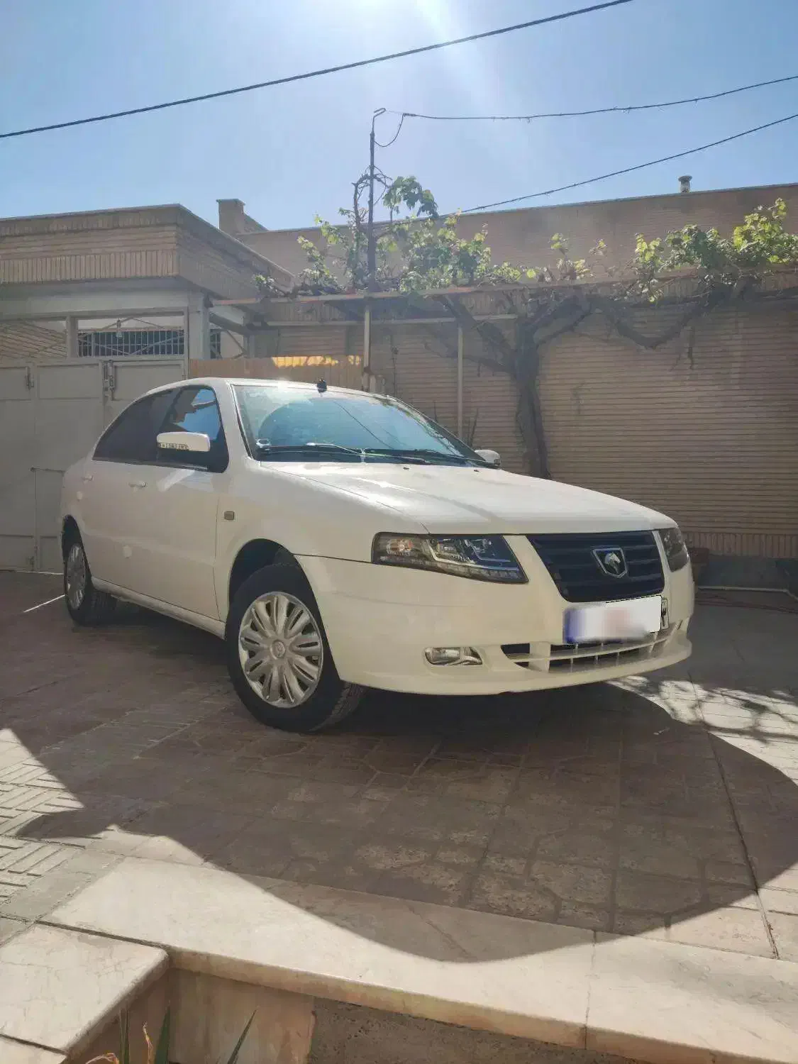 سمند سورن پلاس xu7p درچه گاز (سیمی)|خودرو سواری و وانت|ابریشم, |دیوار