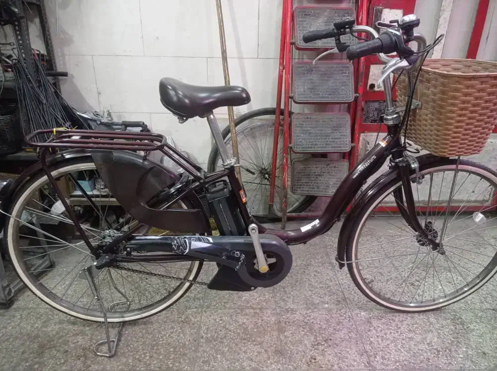 دوچرخه ۲۶ تنه قوسی اصل ژاپن.) یاماها|دوچرخه، اسکیت، اسکوتر|ایوان, |دیوار