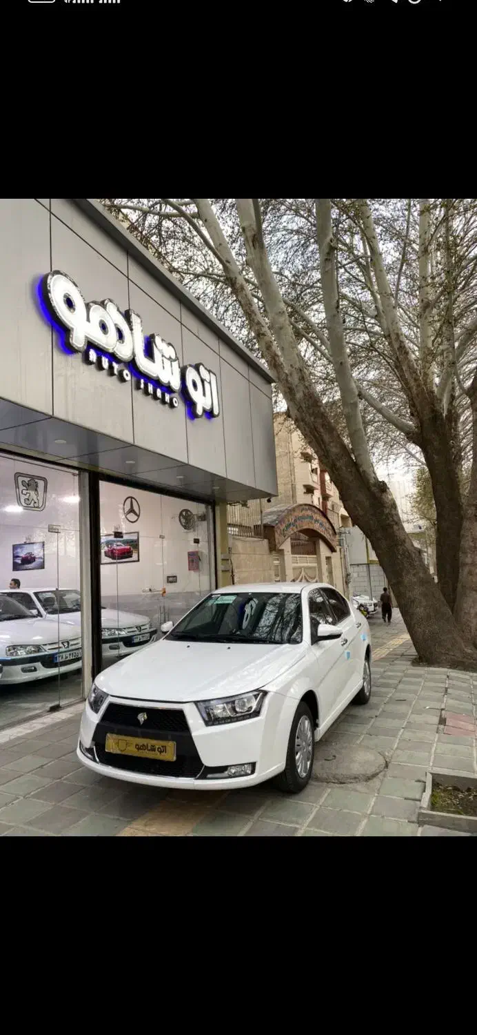 دنا اپشنال 1403/10 خشک سفید اتو شاهو|خودرو سواری و وانت|سنندج, |دیوار