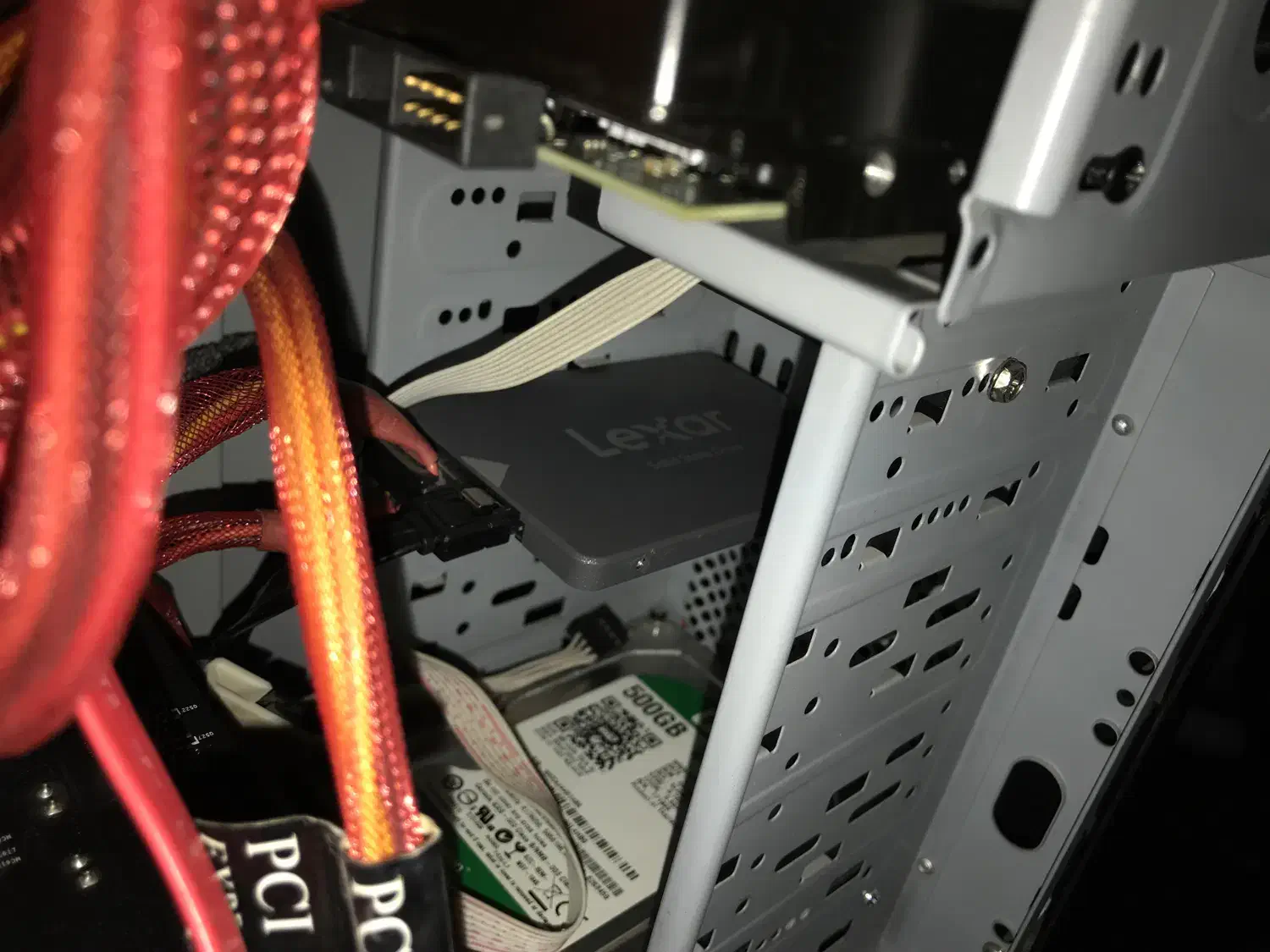 هارد SSD 512gig lexar و کیبورد red deragon k561|قطعات و لوازم جانبی رایانه|تهران, شمشیری|دیوار