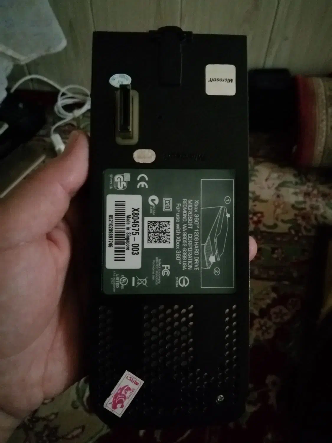 هارد 120 گیگ xbox360 هارد 320 گیگ|کنسول، بازی ویدئویی و آنلاین|کازرون, |دیوار