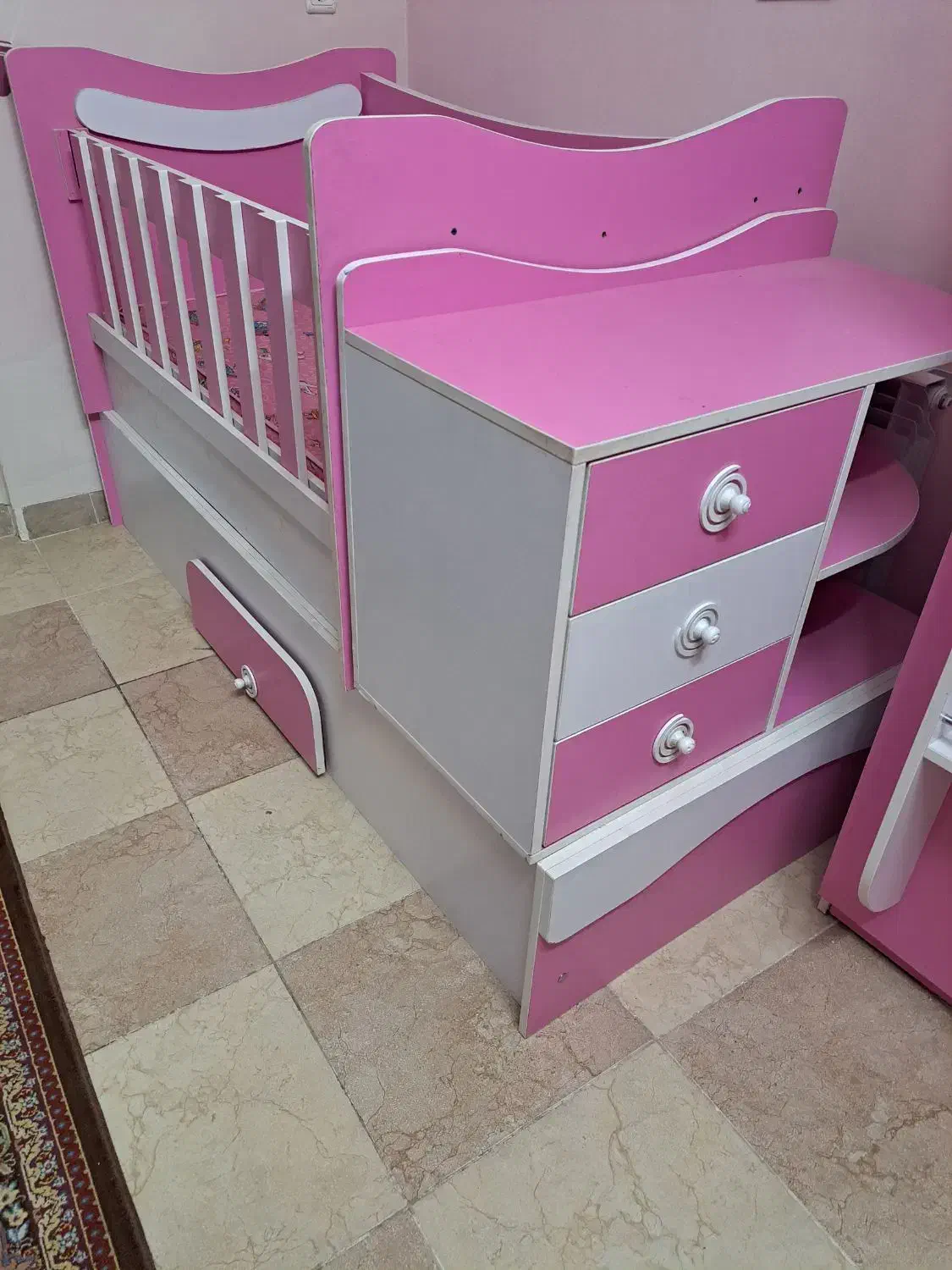 کمد و تخت کودک و نوجوان|تخت و سرویس خواب|کرمان, |دیوار