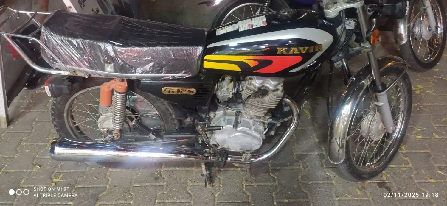 موتور‌‌مزایده‌۱۲۵‌مدل‌۸۹‌|موتورسیکلت|میاندوآب, |دیوار