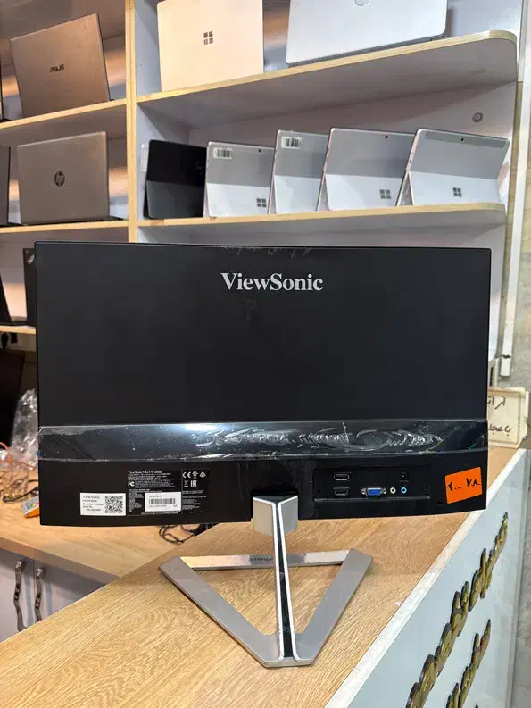 مانیتور استوک ۲۴ اینچ فریملس panel ips viewsonic|قطعات و لوازم جانبی رایانه|همدان, |دیوار