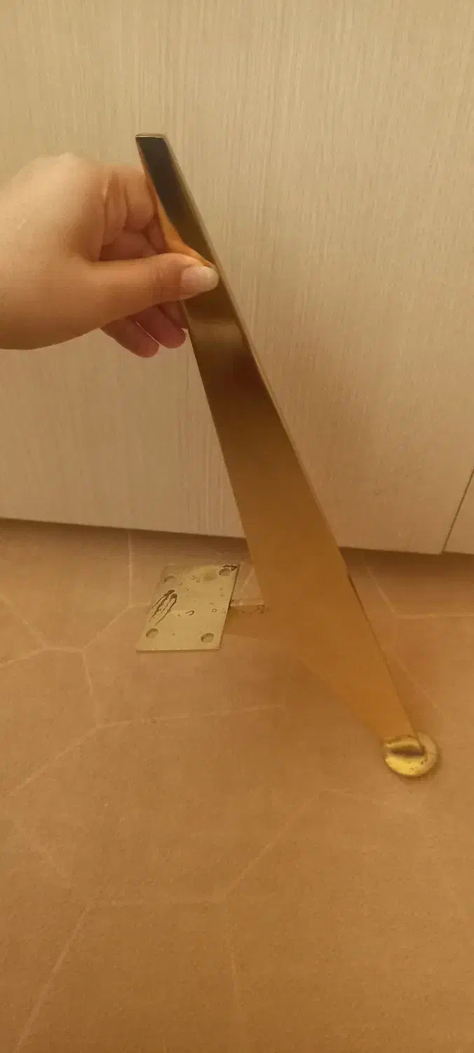 پایه مبل طلایی استیل|مبلمان خانگی و میز عسلی|اردبیل, |دیوار