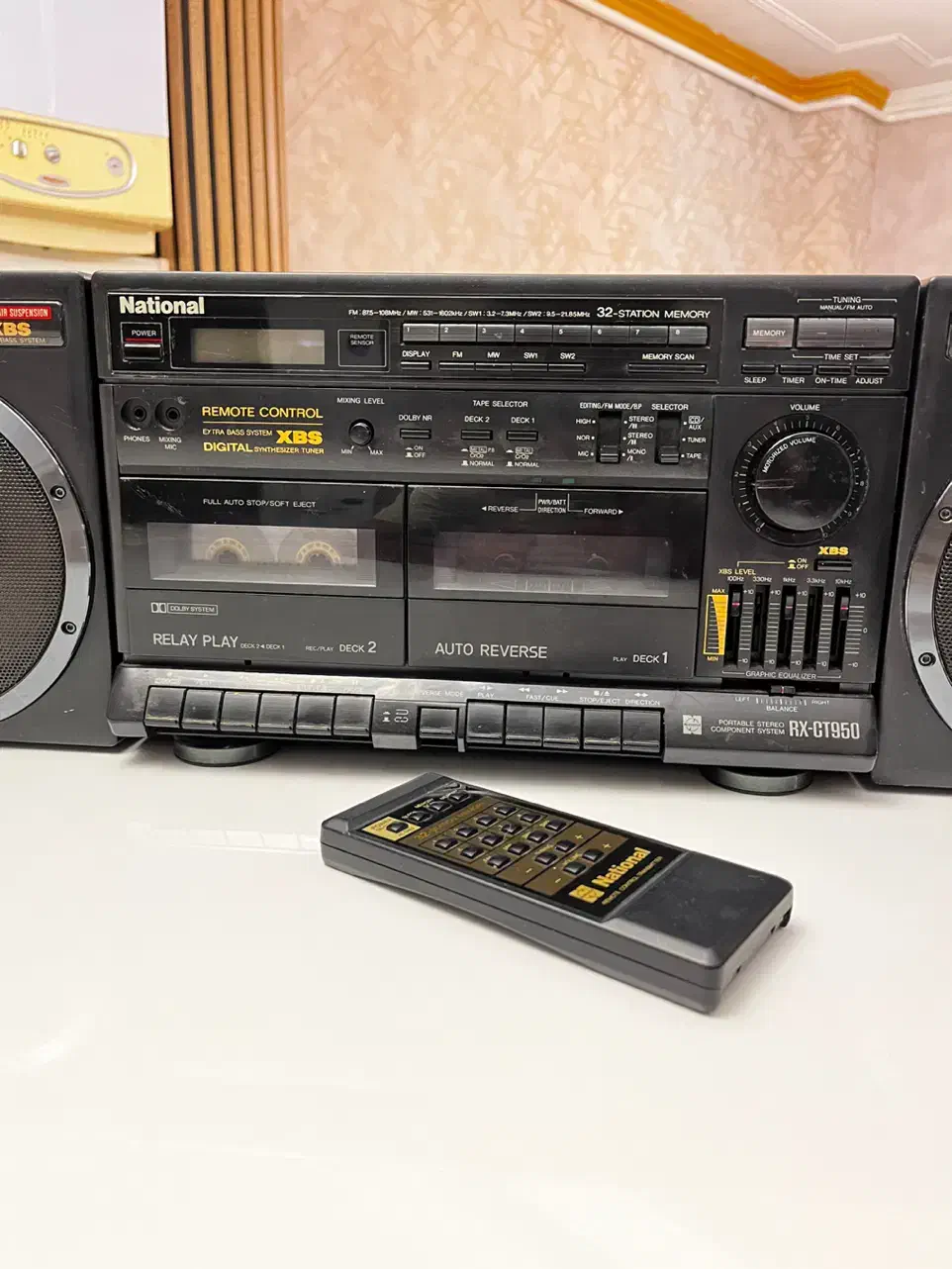 استریو ناسیونال دولب ژاپنی|سیستم صوتی خانگی|کرمان, |دیوار