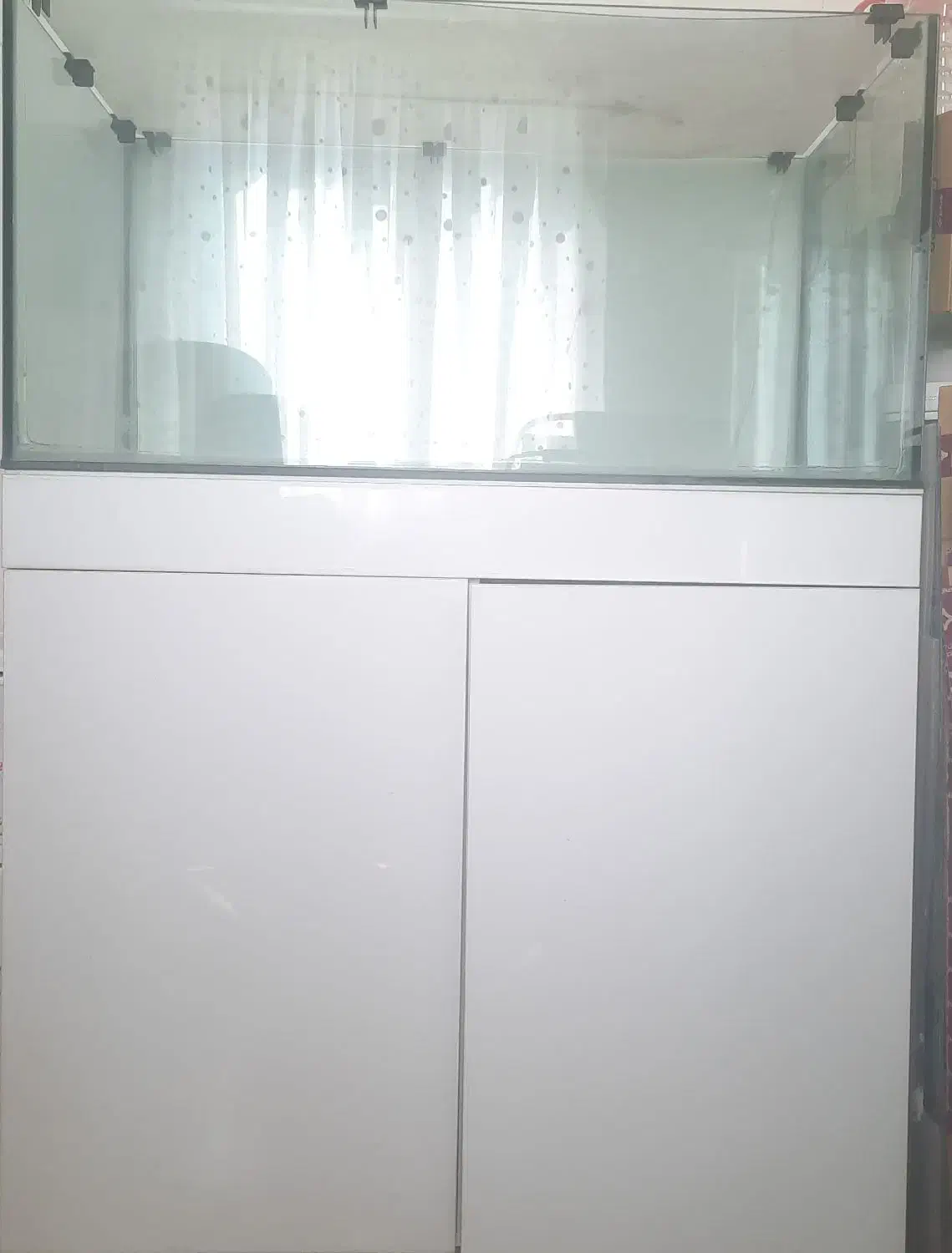 آکواریوم 50*50*100  و میز طرح pda|ماهی|تهران, باغ فیض|دیوار